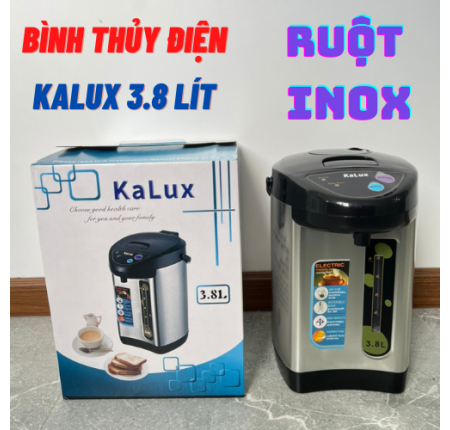 [CAO CẤP] BÌNH THỦY ĐIỆN INOX KALUX KL-048 ( 4.8 LÍT ) BÌình Giữ Nước Nóng Siêu Lâu Tiện LỢi Dễ Sử Dụng An Toàn Cho Người Già và Trẻ Nhỏ.BẢO HÀNH 1 ĐỔI 1(Na Quynh Store SG)