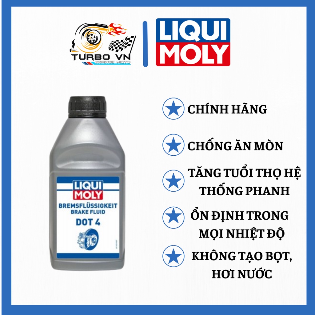Dầu thắng dot 4 liqui moly - 3093 500ml