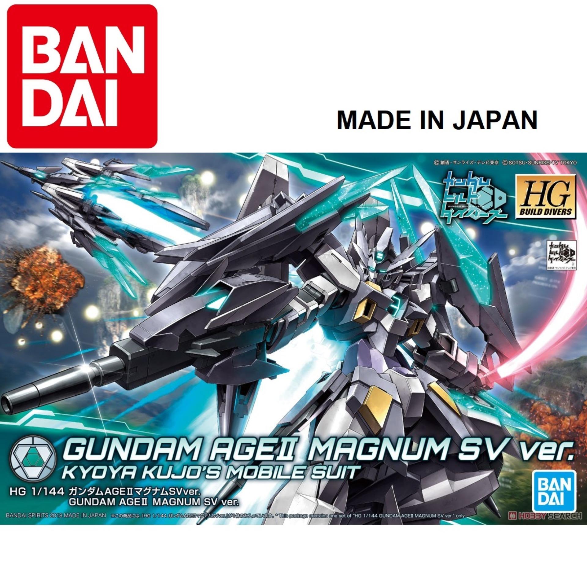 Mô hình gundam bandai 1/144 hgbd 024 gundam age ii magnum sv ver. serie hg build divers