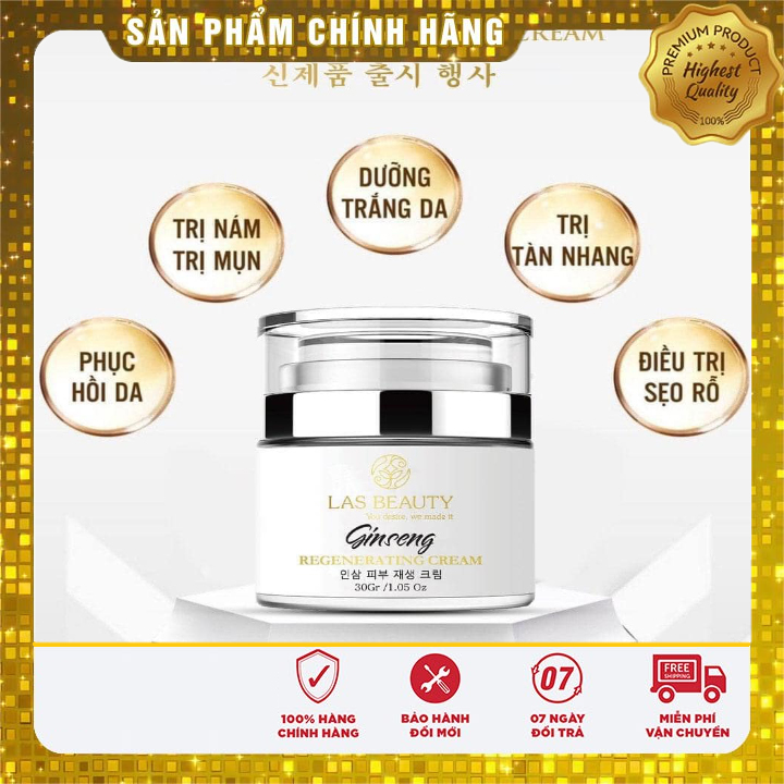 Tái tạo nhân sâm las beauty