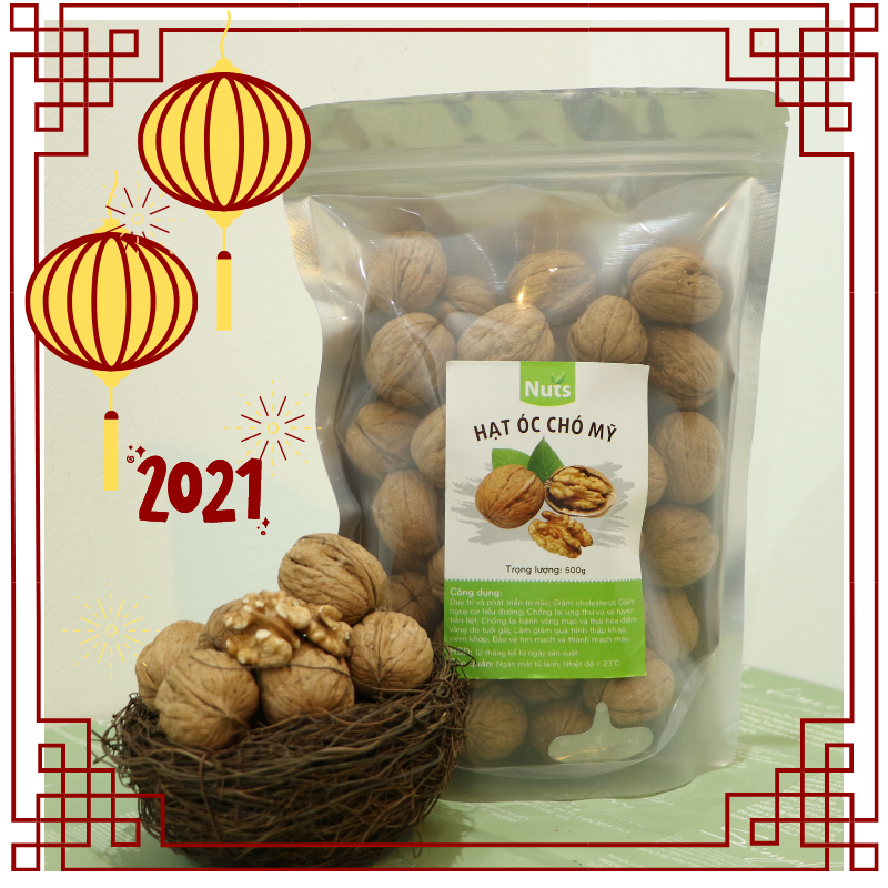 QUẢ ÓC CHÓ CAO CẤP LOẠI I- 500gr