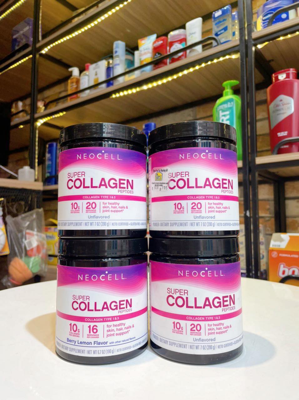 Collagen Dạng Bột NeoCell Super Collagen Peptides Collagen