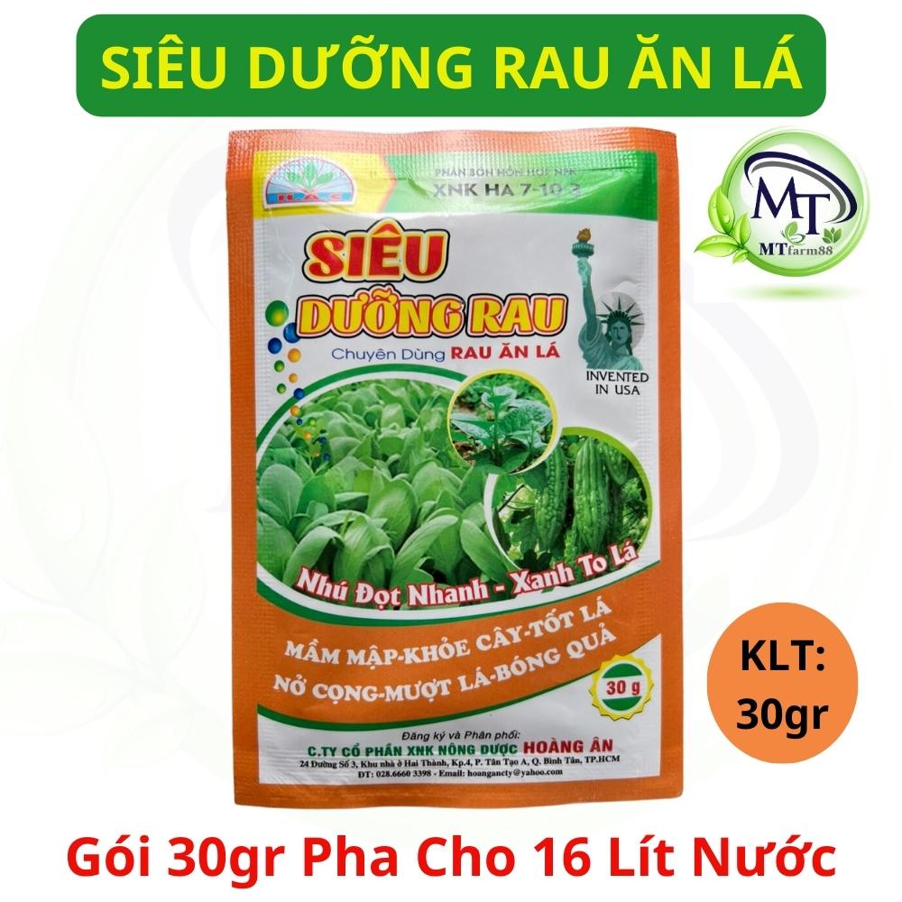 Phân bón lá chuyên dùng cho rau ăn lá - siêu dưỡng rau - cung cấp cân đối đa - trung - vi lượng dành cho rau ăn lá