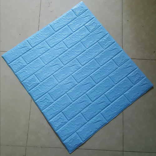 Xốp dán tường 3d màu xanh ngọc 70x77cm