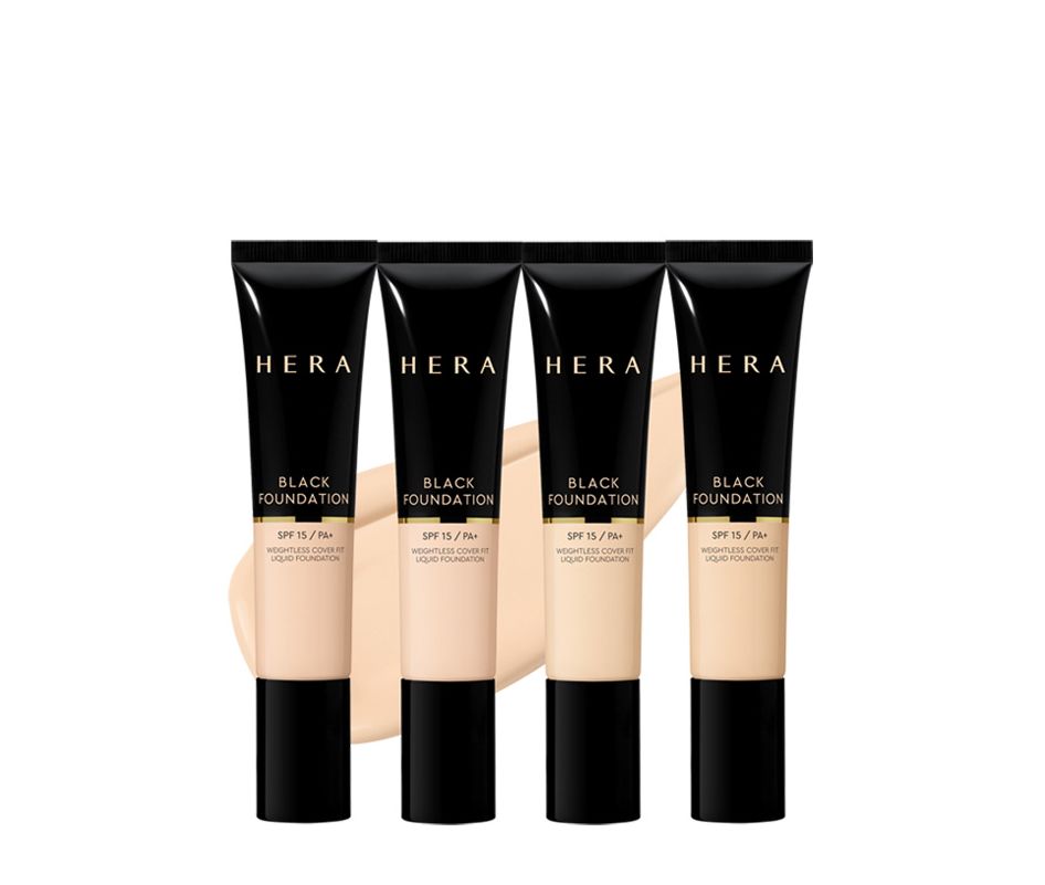 Kem nền hera black foundation full size spf15/pa+ 35ml