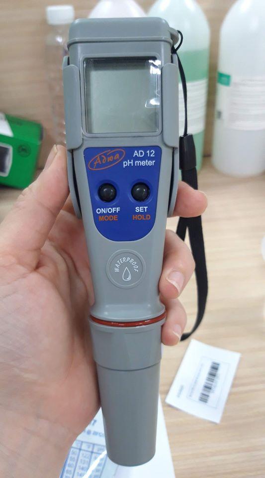 Bút đo ph và nhiệt độ của nước ad 12
