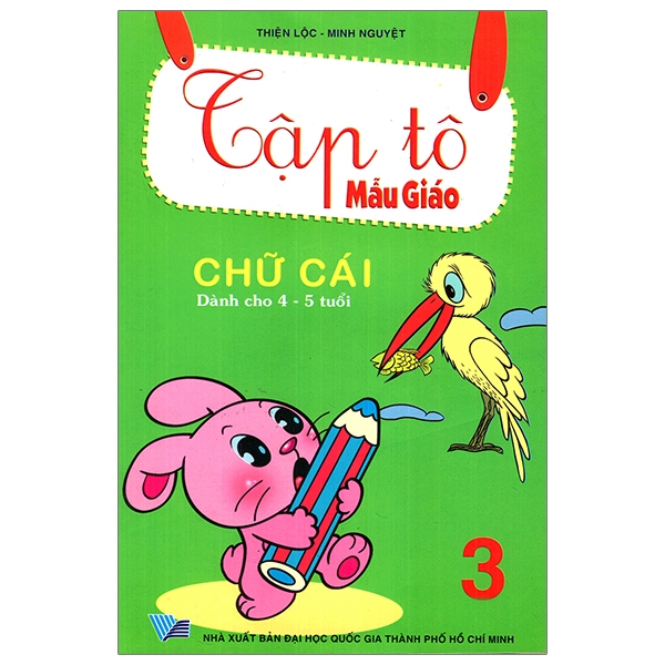 Fahasa - tập tô mẫu giáo: chữ cái - tập 3
