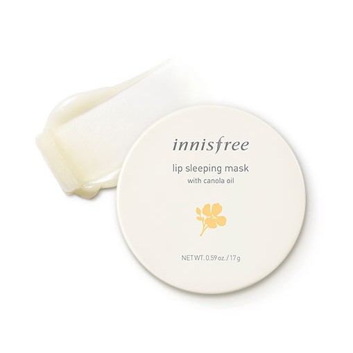 Mặt nạ ngủ cho môi từ dầu hoa cải Innisfree Lip Sleeping Mask With Canola Oil 17g, cam kết hàng đúng mô tả, chất lượng đảm bảo