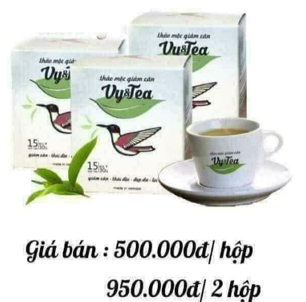 Trà thảo mộc giảm cân V y Tea