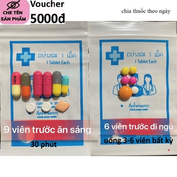 1 Tuần Giảm cân Vip 15 yanhee thái lan cho cơ địa khó giảm