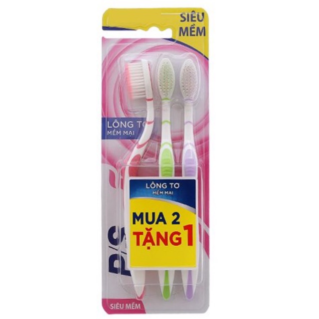 Bàn chải đánh răng p/s mua 2 tặng 1