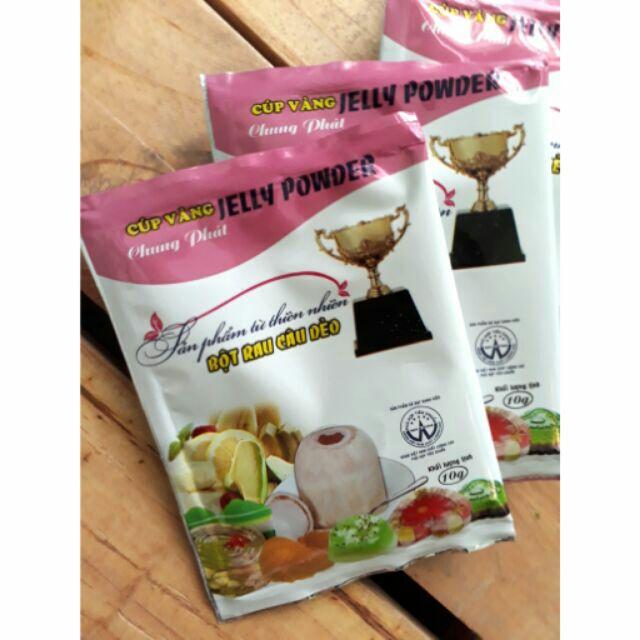 12 gói Rau câu dẻo jelly powder thạch rau câu dẻo Chung Phát