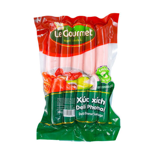 Xúc xích gói 500g *2 gói