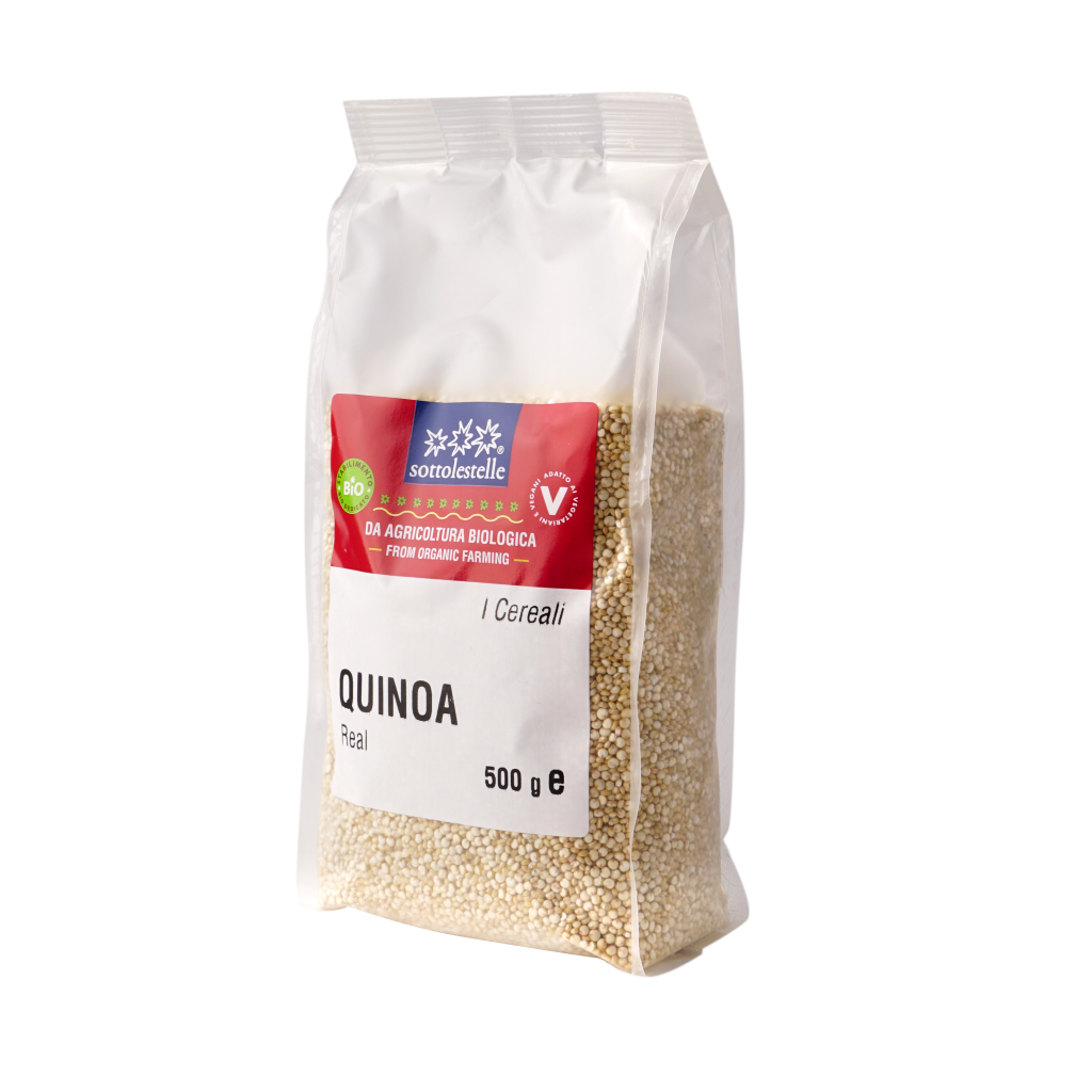 Hạt Quinoa Diêm Mạch trắng hữu cơ Sottolestelle Organic Quinoa - 500gr