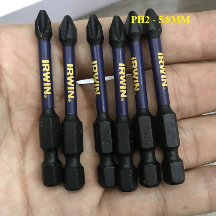 Đầu Bắn Vít IRWIN chính hãng cao cấp Ph2 5.8cm