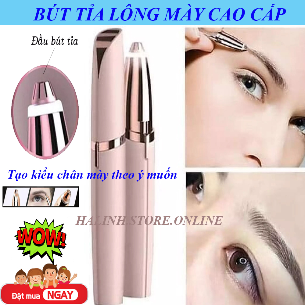 Dụng cụ tỉa lông mày loại tốt, Máy tạo kiểu dáng chân mày, Bút tỉa chân mày thông minh. Thiết kế nhỏ gọn, đẹp, giá phải chăng. An toàn, dễ sử dụng, không gây đau rát. Bảo hành 1 đổi 1 toàn quốc, Mua ngay!!!