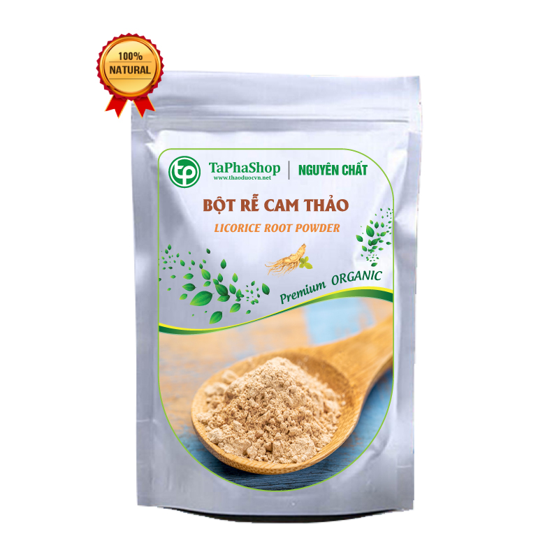 Bột cam thảo nguyên chất 200g - Tấn Phát