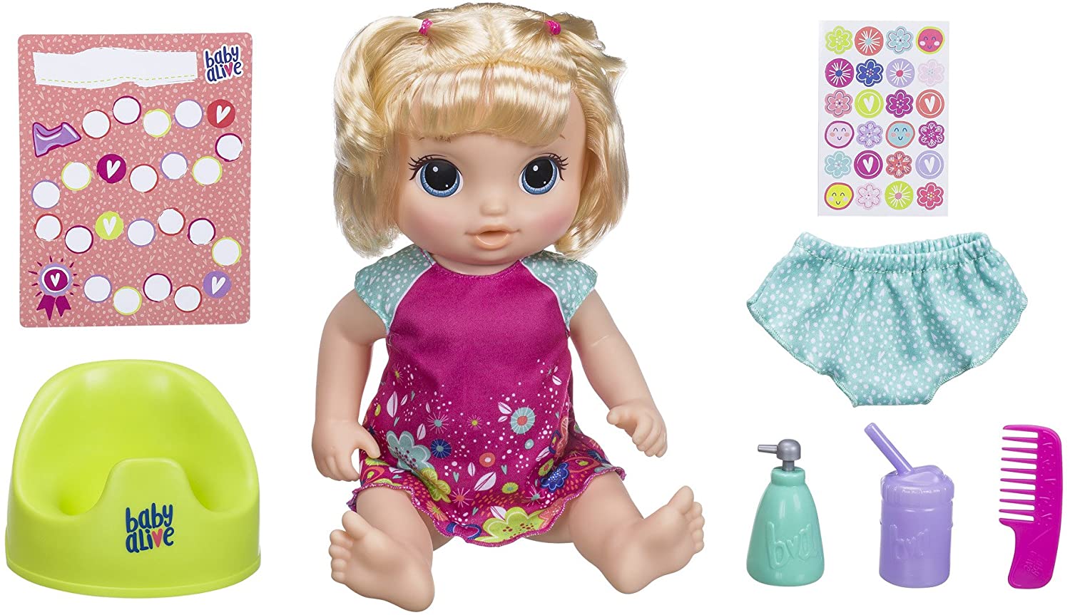 Baby alive - bé lala tập ngồi bô - mã sp e0609