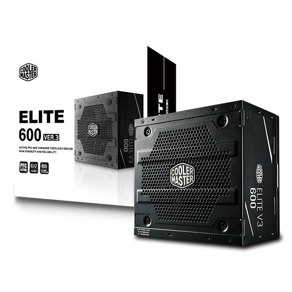 Nguồn máy tính cooler master elite v3 600w