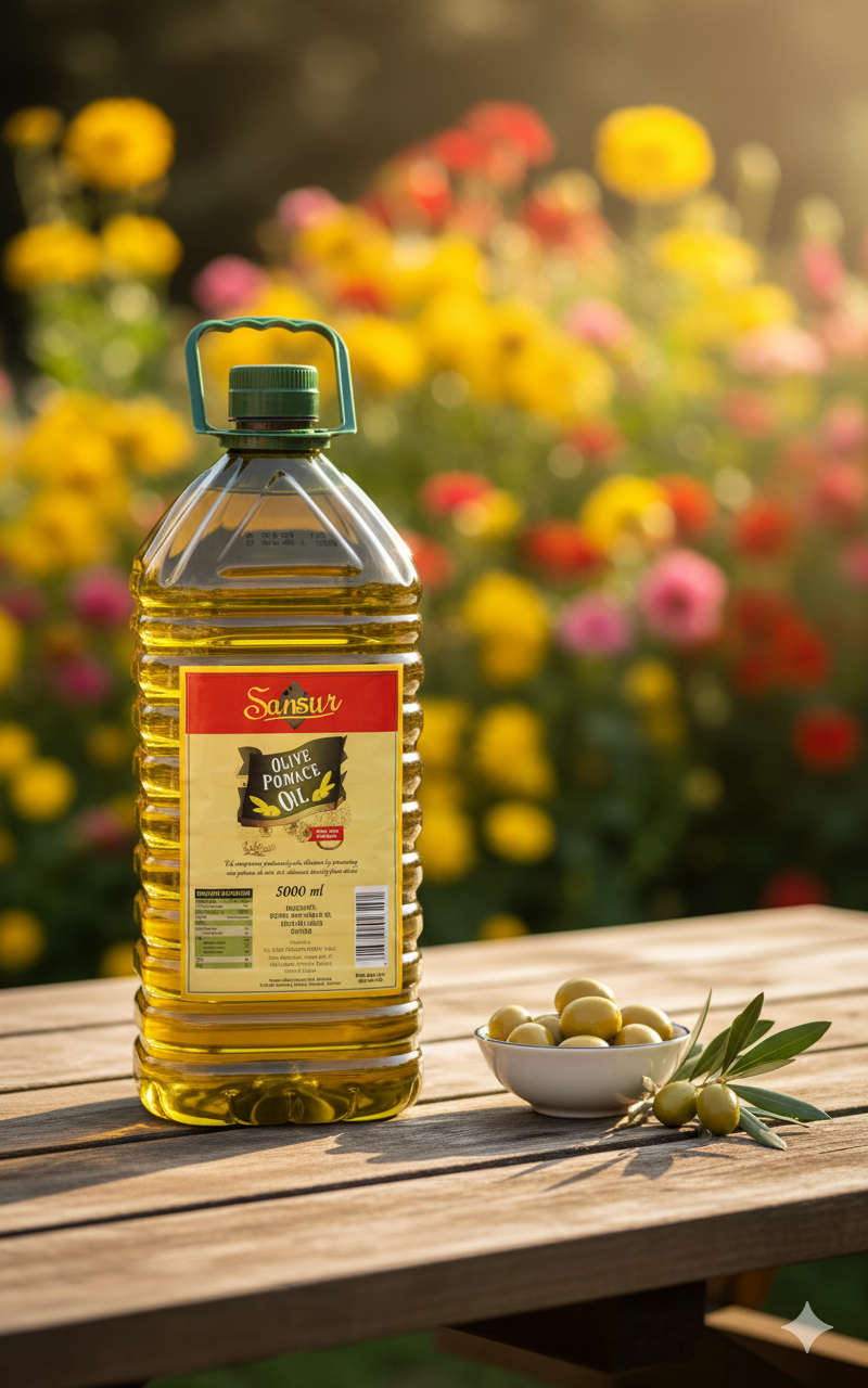  Sansur Spanish Extra Virgin Olive Pomace Oil 5L - Healthier Cooking Choice 