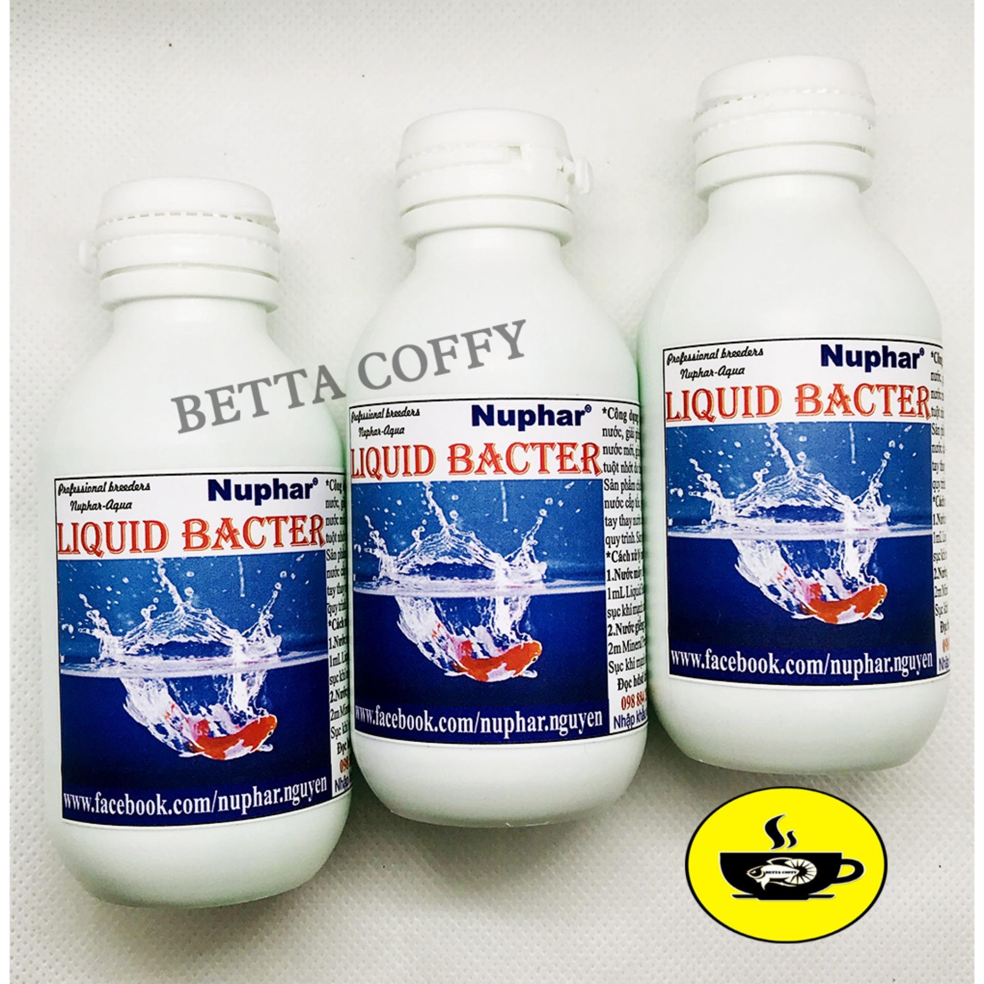 Dung Dịch Nuphar Liquid Bacter Chống Sốc Nước Cho Cá - Xử Lý Nước