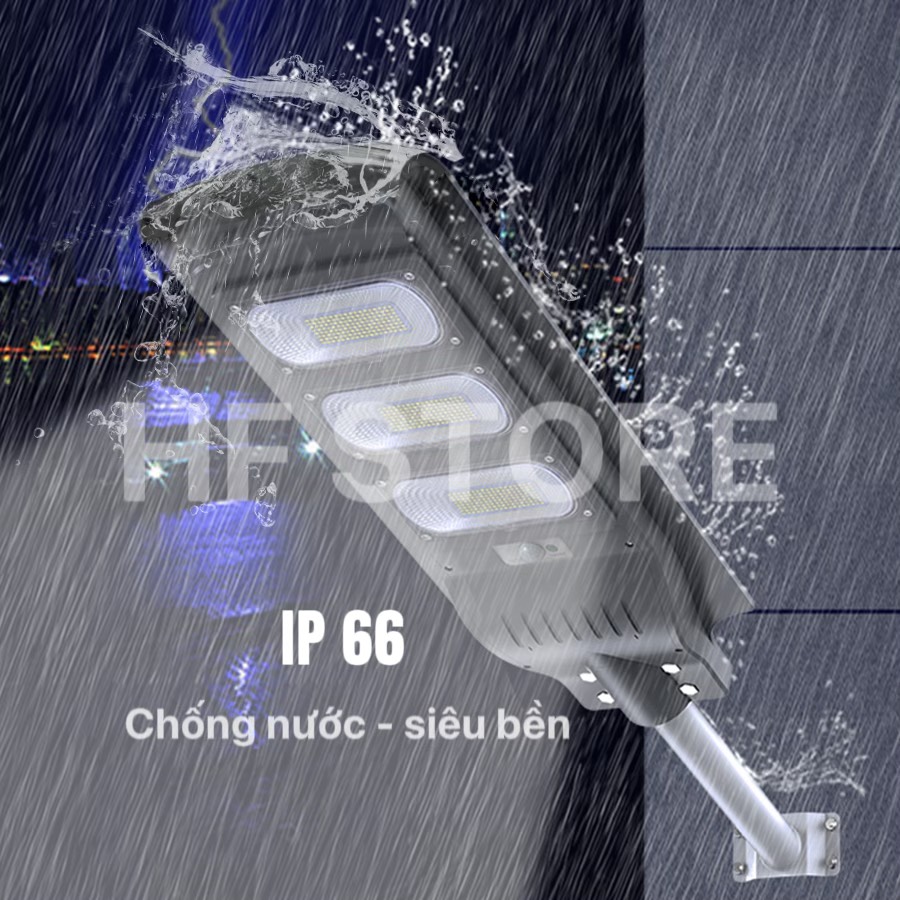 [TẶNG CÁN ĐÈN] Bộ đèn đường liền thể năng lượng mặt trời 100w sáng trắng gồm 144 chip led siêu sáng chống nước tấm pin chịu mưa nắng tốt Đèn Đường Đèn Sân Vườn Năng Lượng Mặt Trời Tích Hợp Tấm Pin Tiện Dụng