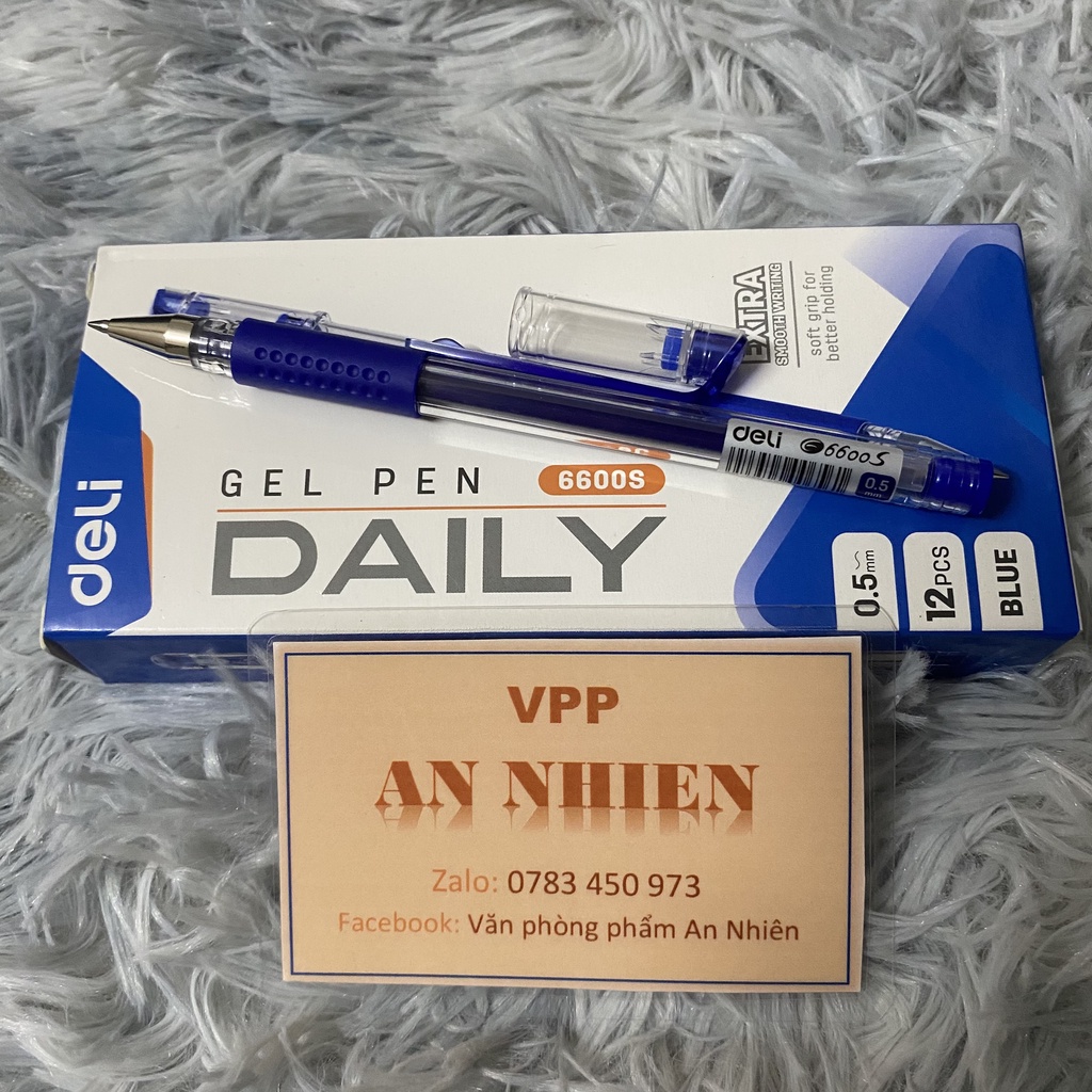 Bút gel pen 6600s ngòi 0.5mm - deli