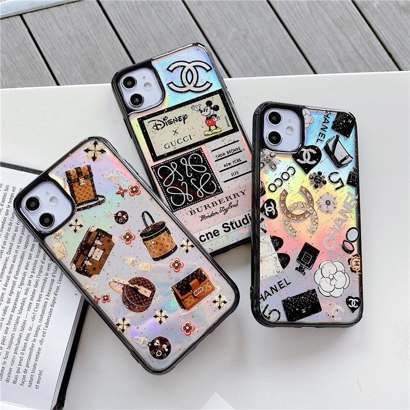 [ SALE LỖ ] [ IPHONE ] Ốp Lưng Trong Suốt Viền Màu Silicon Trademark ( Kèm Miếng Phản Quang)