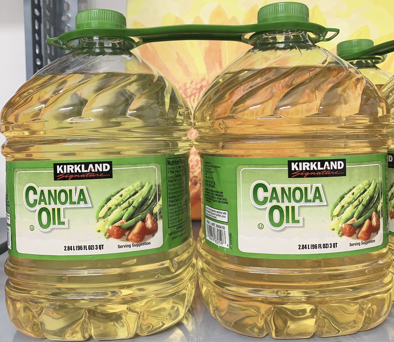 Dầu hạt cải/thực vật kirkland 2,84l