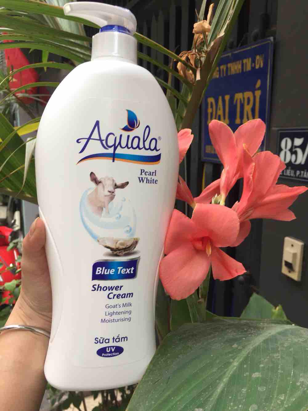 Sữa tắm Dê Aquala 1200 ml làm trắng thơm da đủ mùi hương
