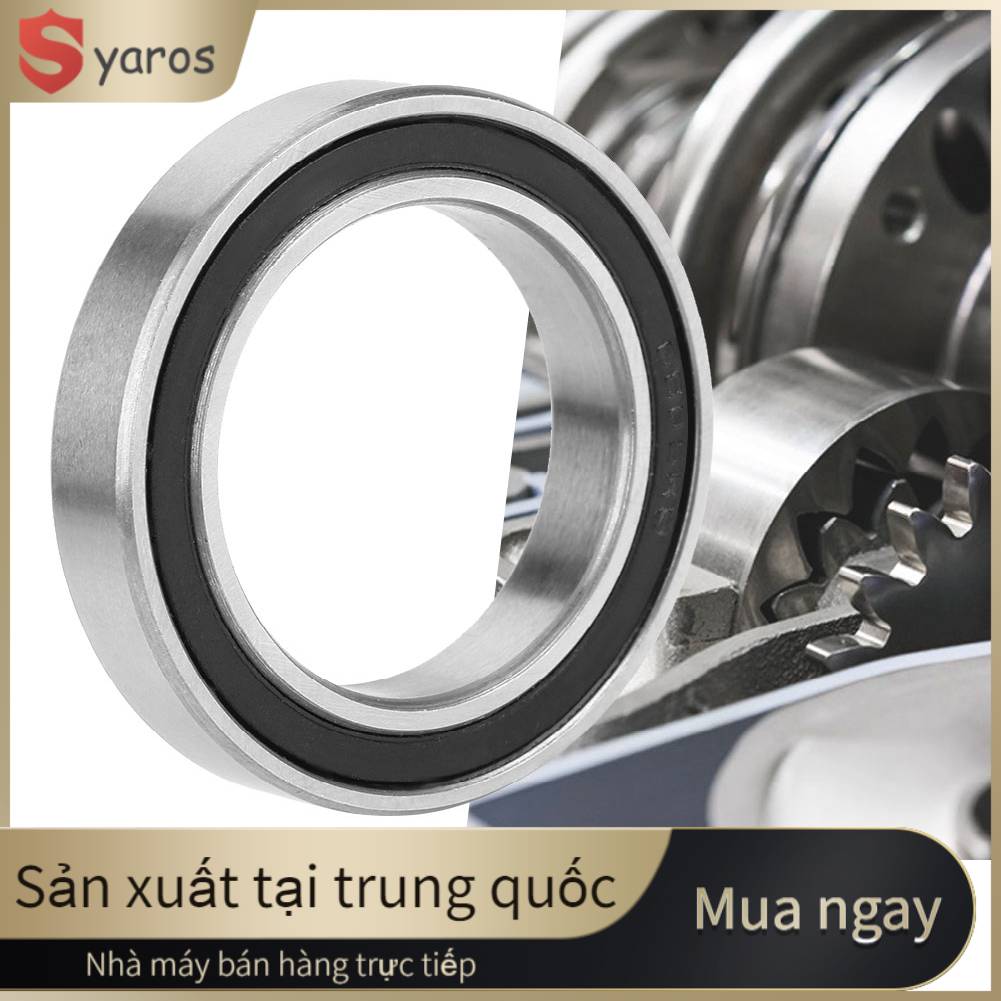 Yarosicil 10 cái 6805-2rs vòng bi cao su kín rãnh sâu 25mm 7mm