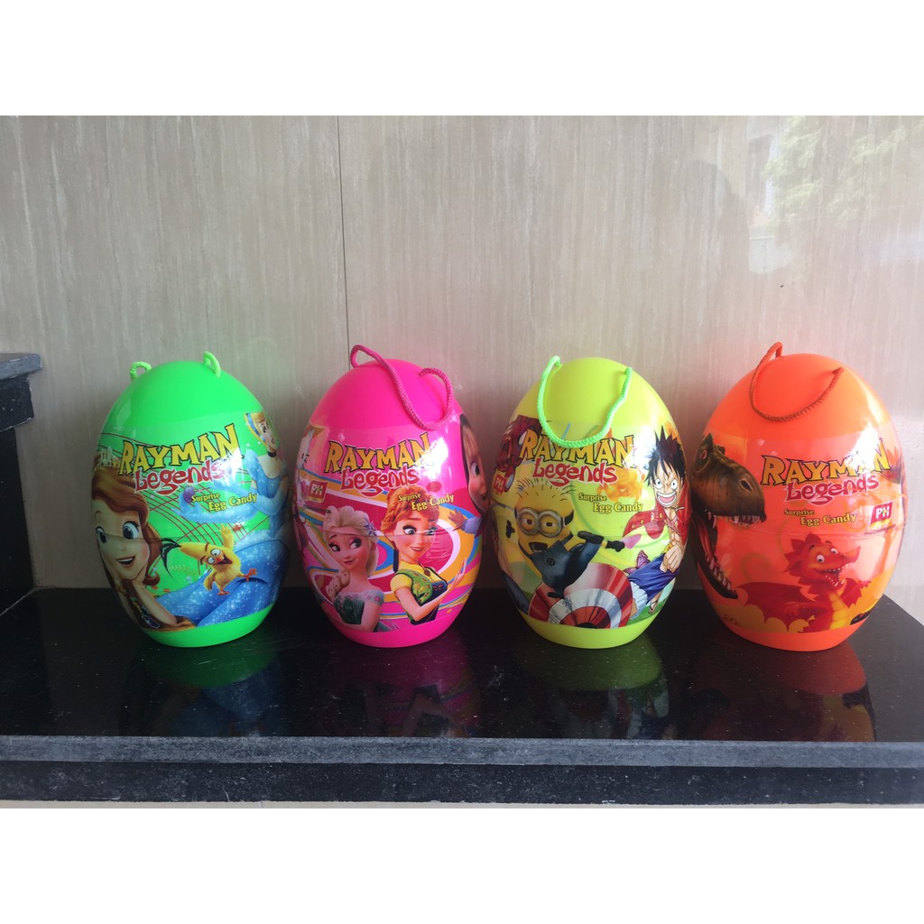 [ kẹo đồ chơi trẻ em ] Trứng khủng long loại to 50g - kẹo trái cây