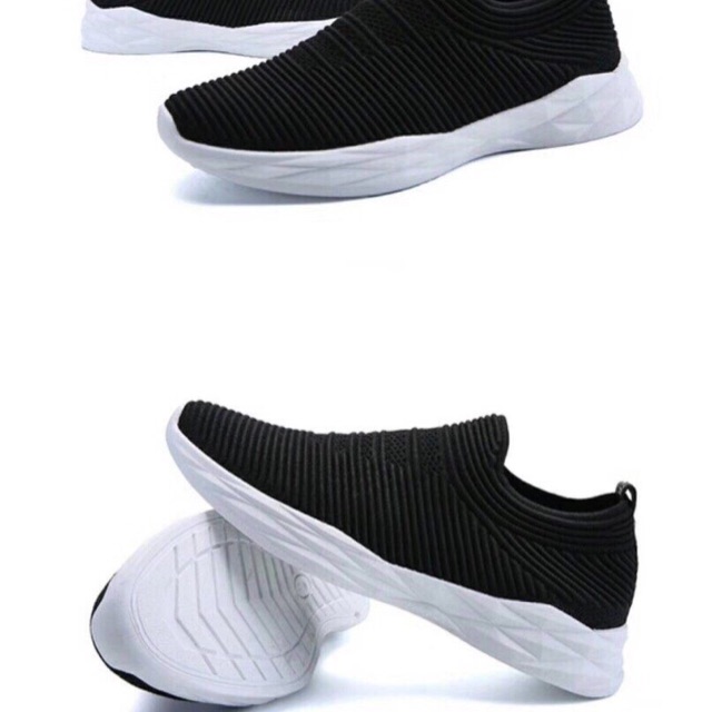 Giày lười thể thao chất liệu co dãn unisex lẻ size -SALE