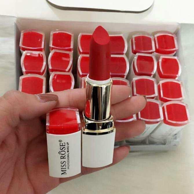 Son Miss Rôse 3D trắng với 6 tông màu sang chảnh