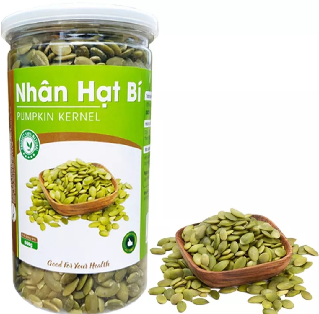 Nhân hạt bí xanh thơm ngon chất lượng - 500g