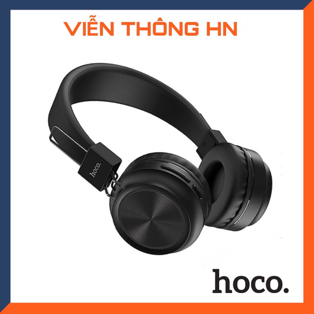 Tai nghe chụp tai bluetooth 5.0 hoco w25 over ear headPhone -  tai nghe thể thao chụp tai siêu bass chuyên game cho mã đt samsung vivo pc máy tính ..