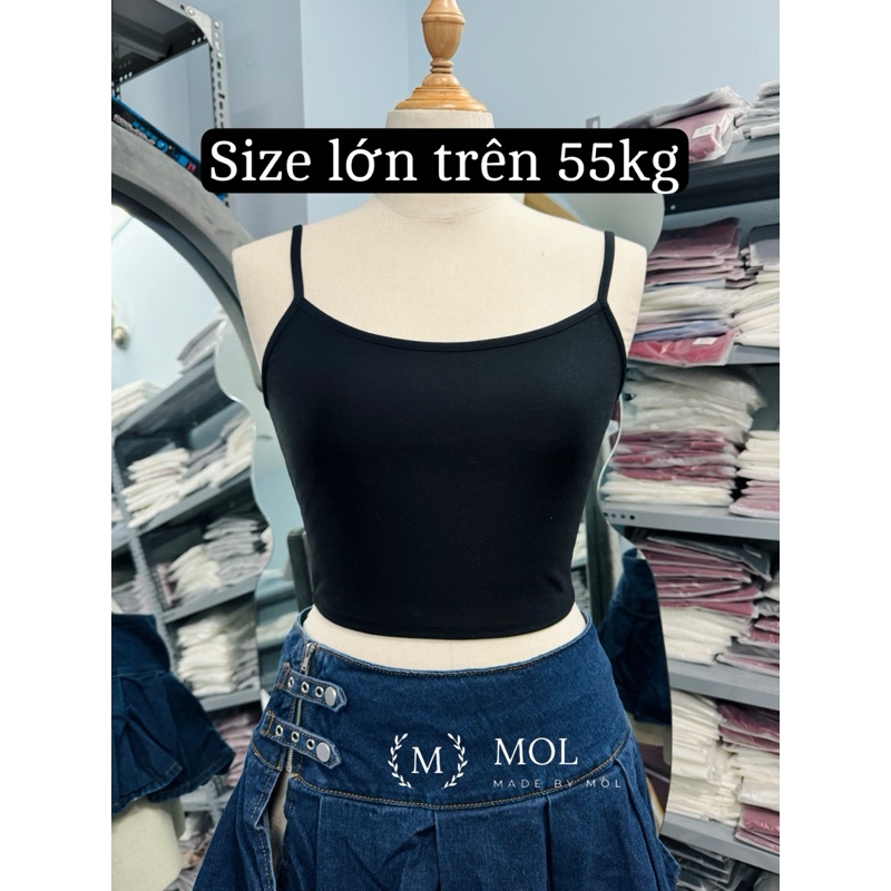 Áo 2 dây croptop mới