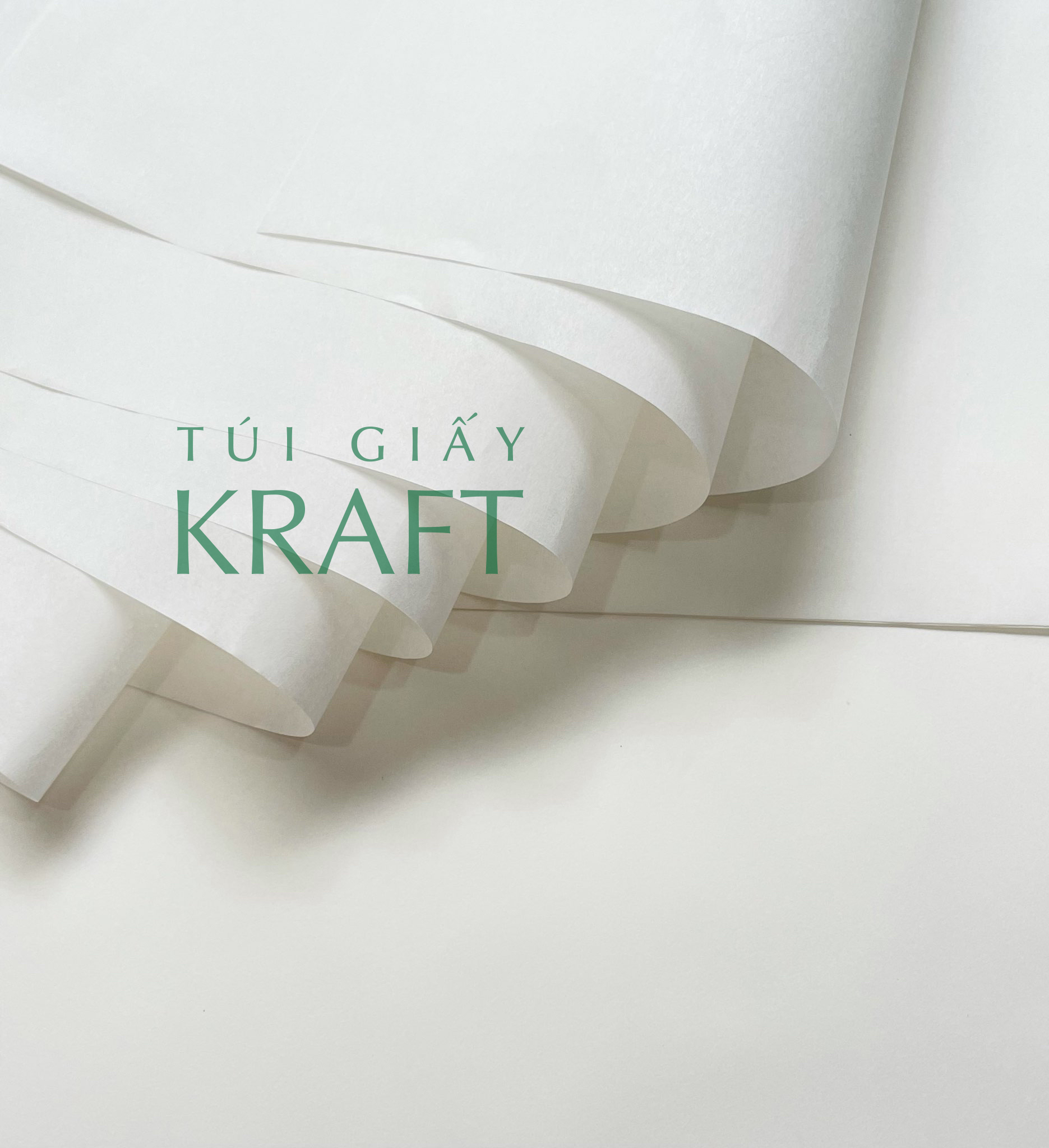Giấy gói hàng 30 x 30cm trắng, giấy pelure hút chống ẩm, gói trang phục, thực phẩm rau củ quả, trái cây, tuigiaykraftvn