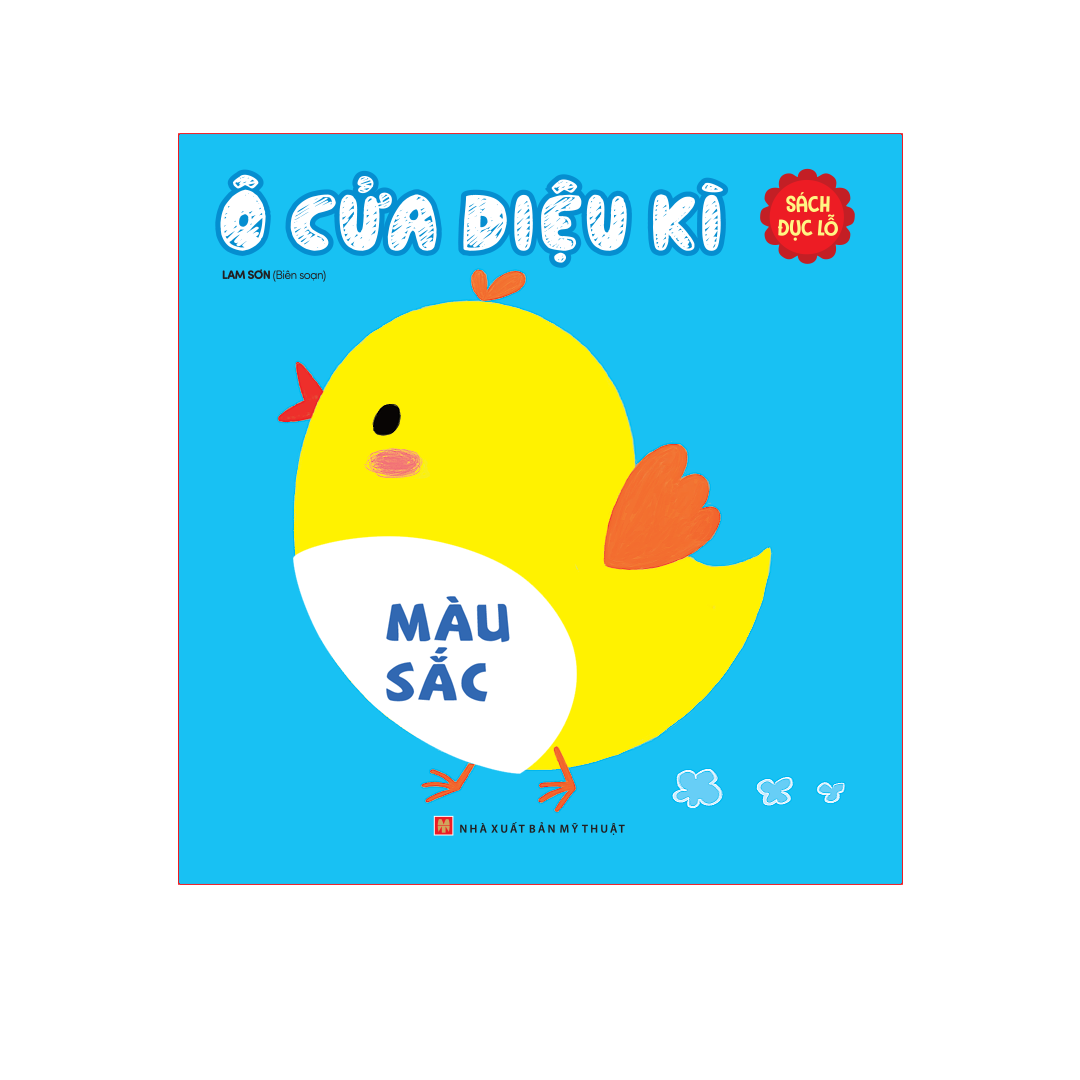 Sách đục lỗ: ô cửa diệu kì - màu sắc