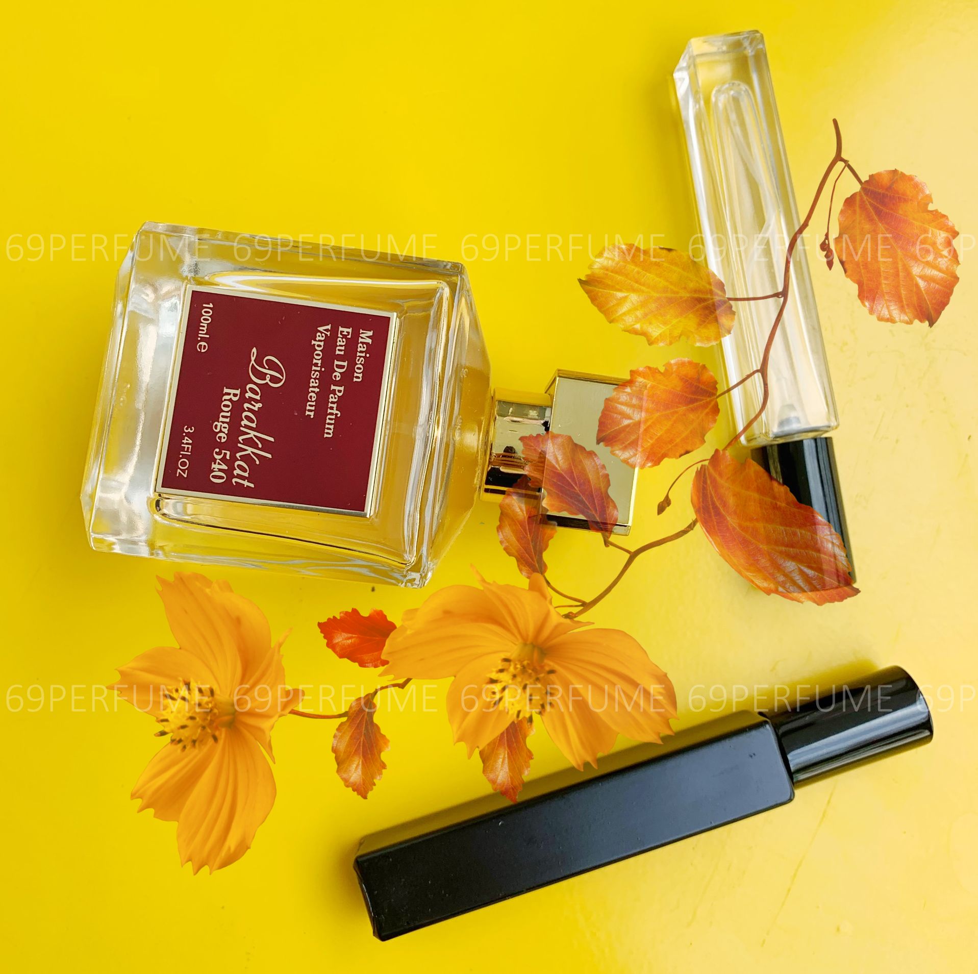 Chai chiết nước hoa barakkat rouge 540 edp 10ml