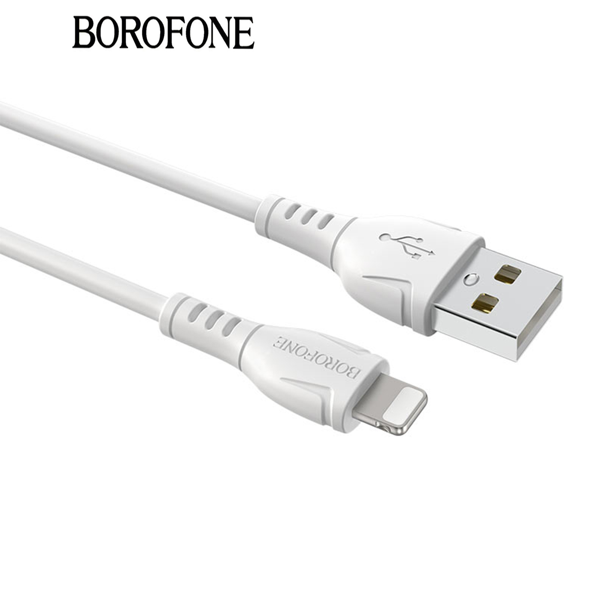 Cáp sạc nhanh Borofone BX51 chống rối, chống gãy 2.4A cho iPhone, Android, iPad, dây truyền tải dữ liệu dài 1m - Chính hãng