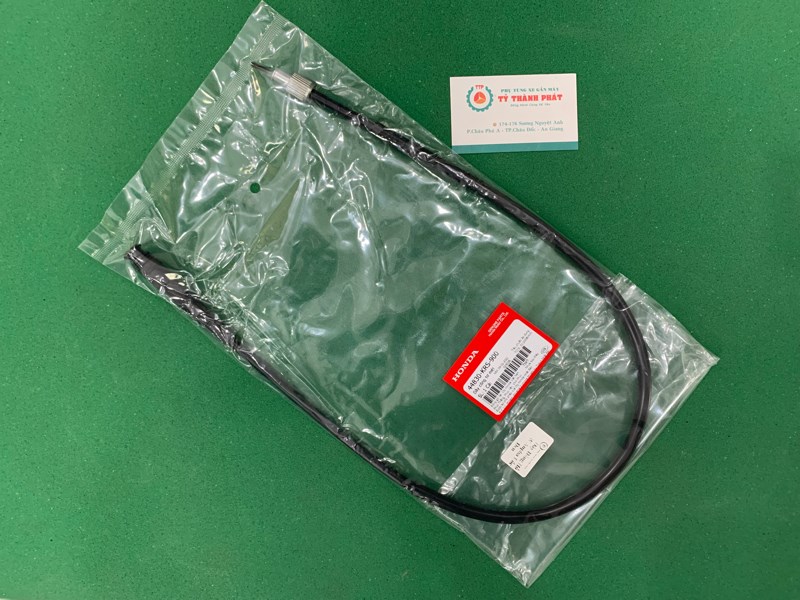Dây đồng hồ wave anpha lốc đen zin 8 tấc 6