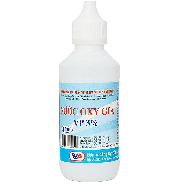 Dung dịch oxi già 60ml