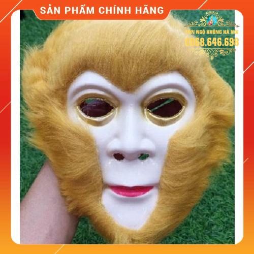 Mặt nạ nhựa tôn ngộ không có lông - mặt nạ tôn ngộ không trẻ em