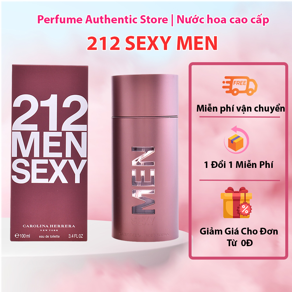 Nước Hoa Nam 212 Sexy Men 100ml | Sexy, Cuốn Hút, Lãng Mạn | VIP Perfume
