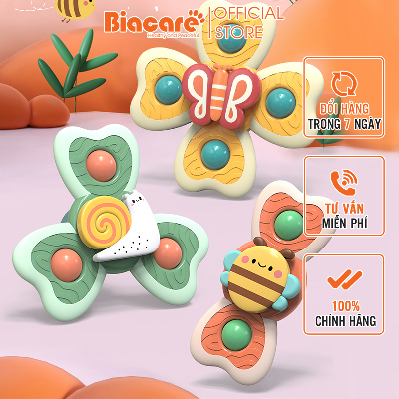 Chong Chóng Dính Tường Kích Thích Giác Quan Cho Bé Chính Hãng Biacare