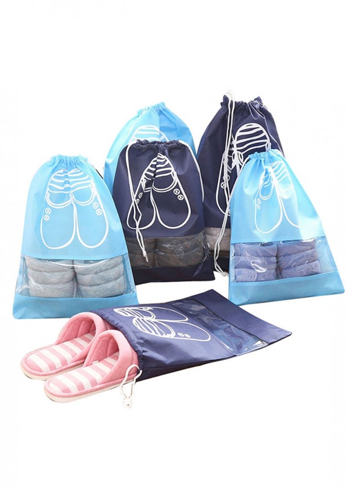 (Nhập FAB21H giảm 10%) COMBO 10 TÚI ĐỰNG GIẦY TIỆN LỢI, xếp giày, bọc giầy, túi đựng giầy dép