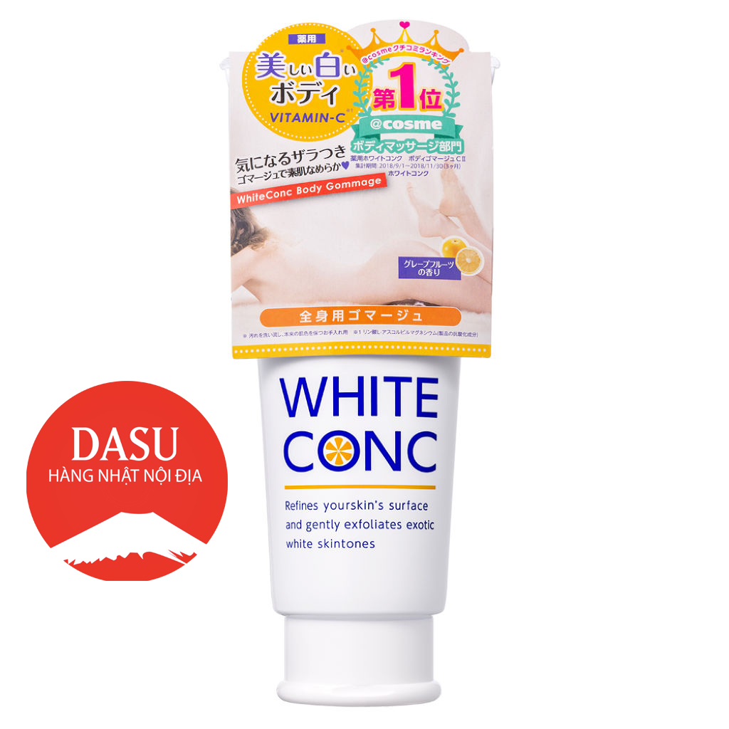 Tẩy Tế Bào Chết Dưỡng Trắng White Conc White Conc Whitening Exfoliating Body Scrub 180g