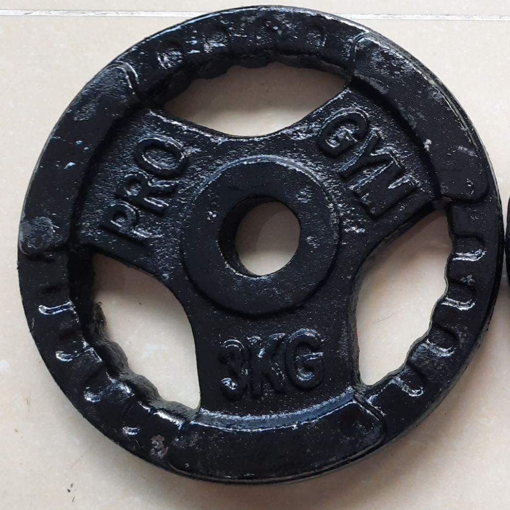 Tạ Miếng Gang 3Kg Giá 1 Cặp