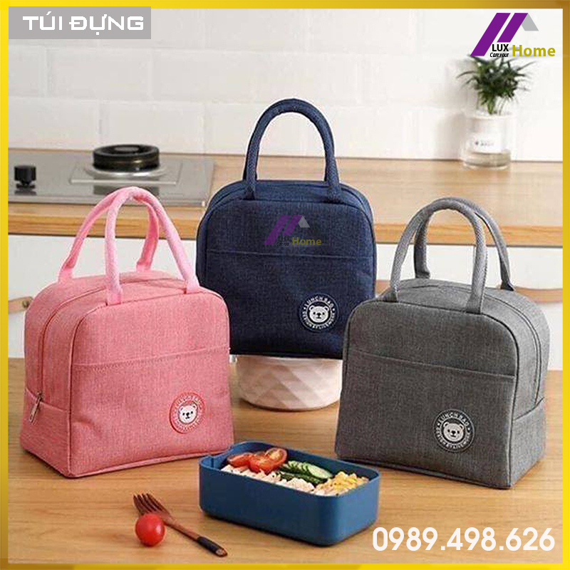 Túi giữ nhiệt đựng hộp cơm, chống thấm nước